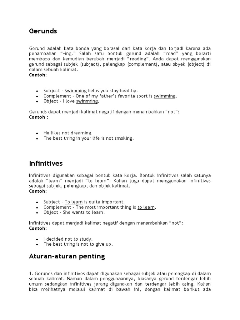 Gerund And Infinitive 2
