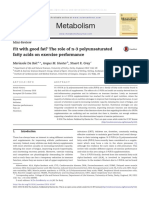 Fit with good fat? The role of n-3 polyunsaturated fatty acids on exercise performance