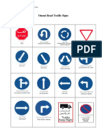 Omani Road Teraffic Signs PDF