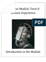 Common Module: Texts & Human Experience