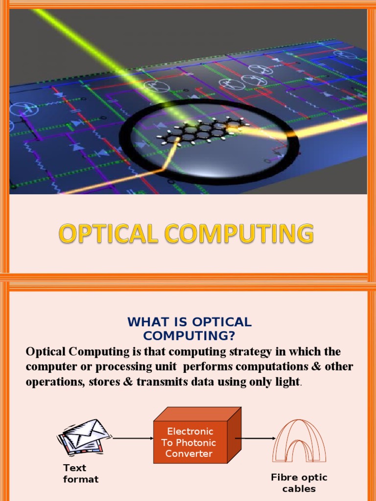 Optical Computing Optics Multi Core Processor