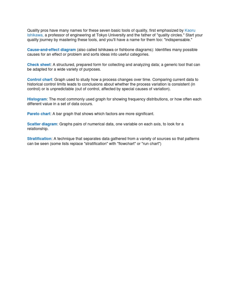 Quality Assurance Tool | PDF