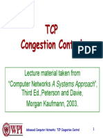 TCP Congestion Control