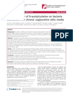 In Vitro Efficacy of N-Acetylcysteine On Bacteria PDF