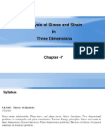 Analysis of Stress and Strain 3d