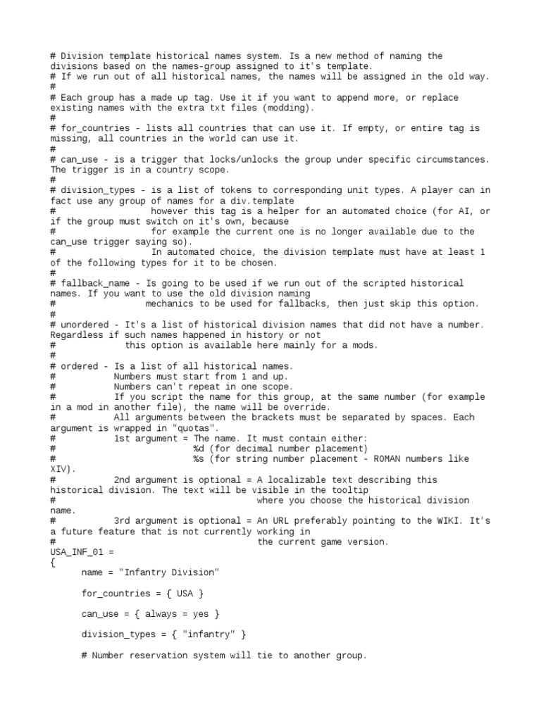 US Army Division Naming System | PDF | Military Units And Formations ...