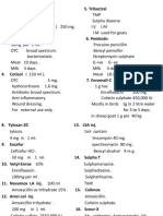 Medicinal Drugs 1