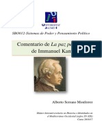 Filosofia Politica Comentario de La Paz PDF