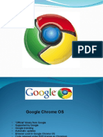 Google Chrome OS Ppt