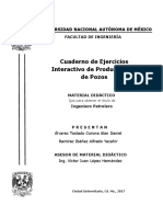 Cuaderno de Ejercicios Interactivo de Productividad de Pozos