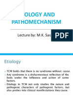 Etiology and Pathomechanism