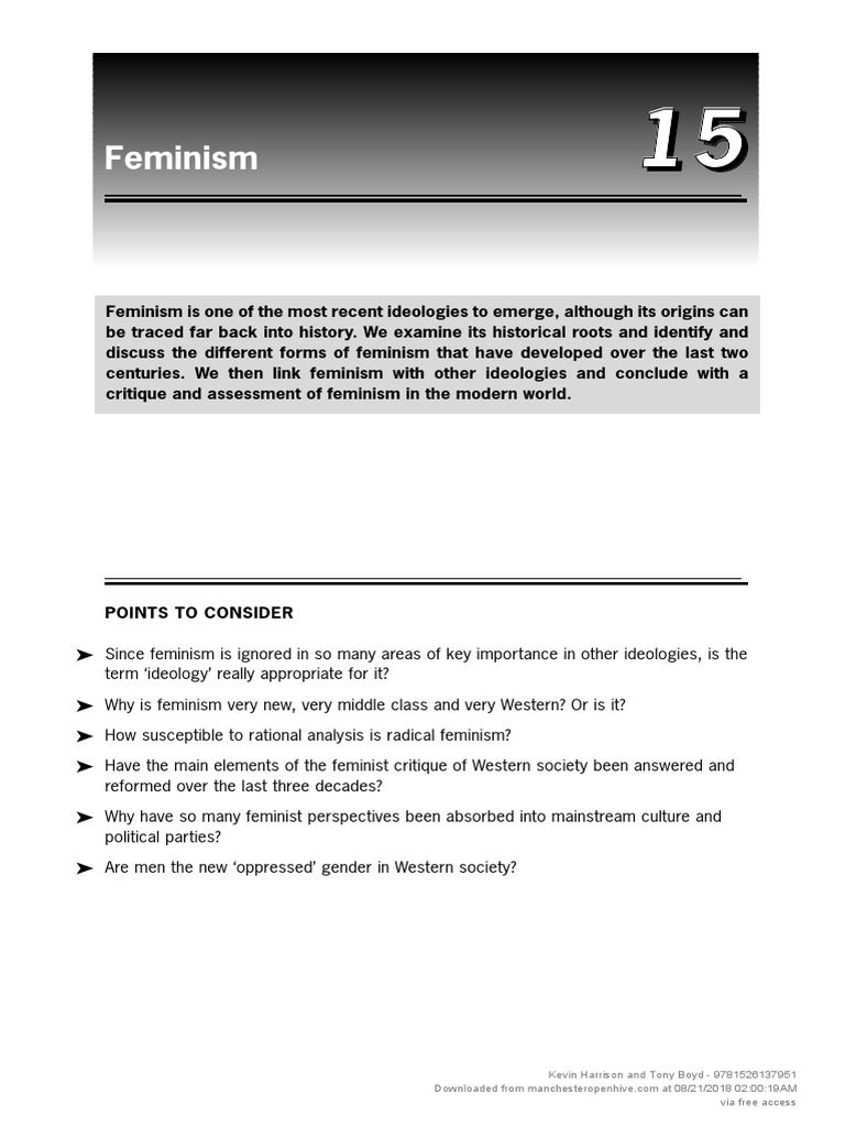 Analyzing Feminism's Evolution and Impact | PDF | Feminism | Gender Studies