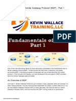 Fundamentals of Border Gateway Protocol (BGP) Full