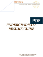 UG Resume!