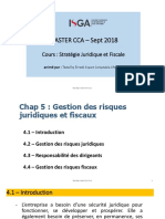 SJF - Chap 4 - Gestion Des Risques Juridiques Et Fiscales
