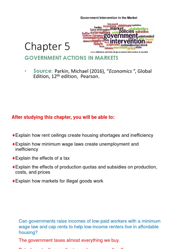 Chapter 6 Moodle | PDF | Labour Economics | Minimum Wage