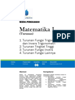 Turunan Fungsi Trigonometri Turunan Ting PDF