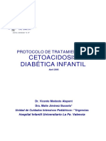 Cetoacidosis Diabética Infantil: Protocolo de Tratamiento de