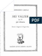 6 Valzer Ferdinando Carulli Rev Chiesa PDF