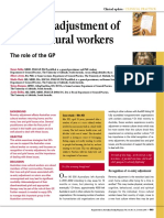 Re-Entry Adjustment of Cross Cultural Workers: The Role of The GP