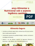 Segurança Alimentar e Nutricional Sob o Aspecto Higiênico Sanitário PDF