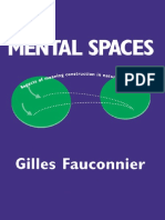 1fauconnier Gilles Mental Spaces 1994