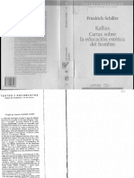 03 - Schiller - Kallias - Cartas Sobre La Educación Estética Del hombre-OCR PDF