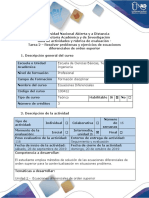 Guia de actividades y rubrica de evaluacion -Tarea  2 - Resolver ejercicios y problemas ecuaciones diferenciales de orden superior.pdf