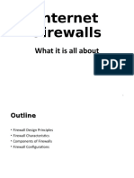 Internet Firewalls: What It Is All About