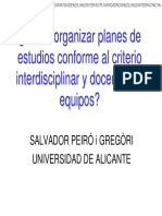 De La Interdisciplinariedad a La Integración de Enseñanzas-1994-Peiró