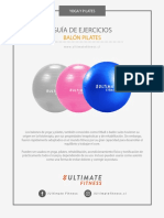 Ejercicios balon pilates