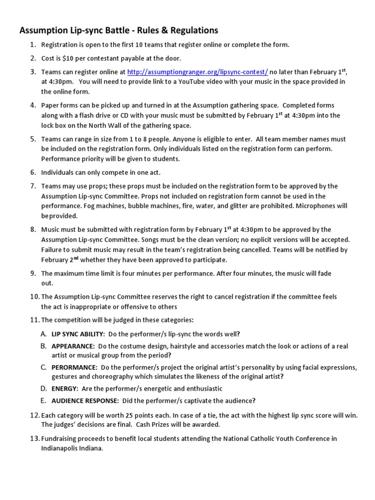 assumption-lip-sync-battle-rules-and-regulations-only-pdf-leisure