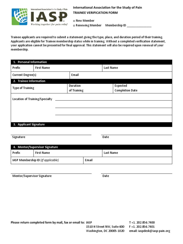 Personal Information: Please Return Completed Form by Mail, Fax or ...