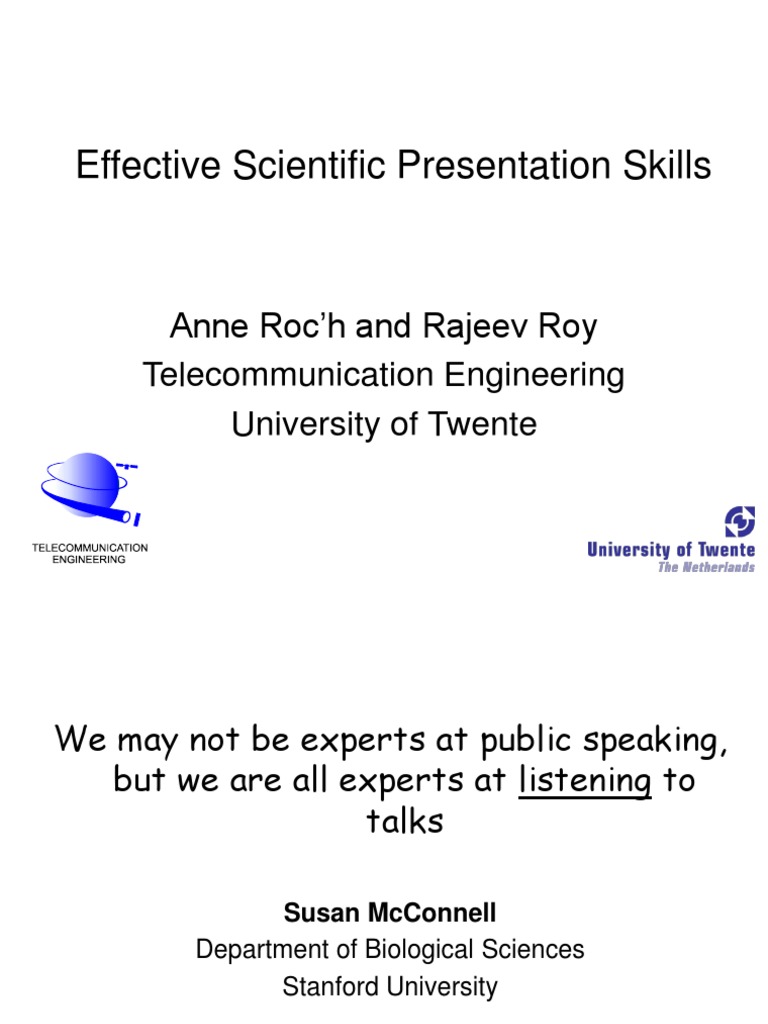 Mastering Effective Scientific Presentations | PDF | Typefaces | Serif