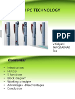5 Pen PC Technology