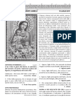 Foglietto Madonna Del Carmelo PDF