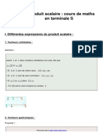 10 - Le Produit Scalaire