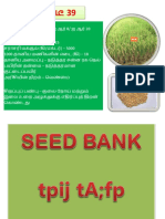 Seed Bank Characters Kannan