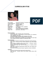 CV - Daftar Riwayat Hidup - Cendrawasih Af PDF