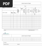 HSE Ladder Inspection Register Template | PDF | Technology & Engineering