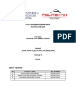 Civil Engineering Department Session June 2019: NO Student'S Name Reg. Number