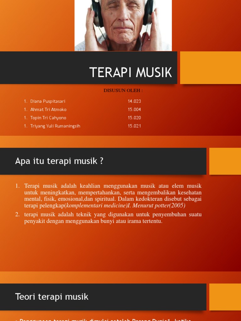 Manfaat dan Indikasi Terapi Musik | PDF