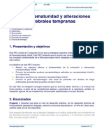 Prematuridad y Alteraciones Cerebrales Tempranas. Modelo de Solucion UOC