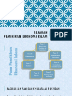 Sejarah Pemikiran Ekonomi Islamm