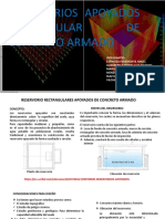 Reservorios Rectangular Apoyados en Concreto Armado