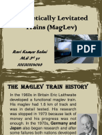 MagLev Train History and Technology