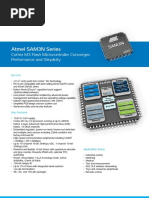 Atmel SAM3N Series: Cortex M3 Flash Microcontroller Converges Performance and Simplicity