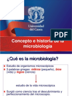 Concepto e Historia Microbiologia