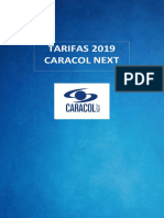 Tarifas 2019 Caracol Next PDF