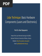 Lidar Hardware Alex Papayannis Basics May 2016 PDF